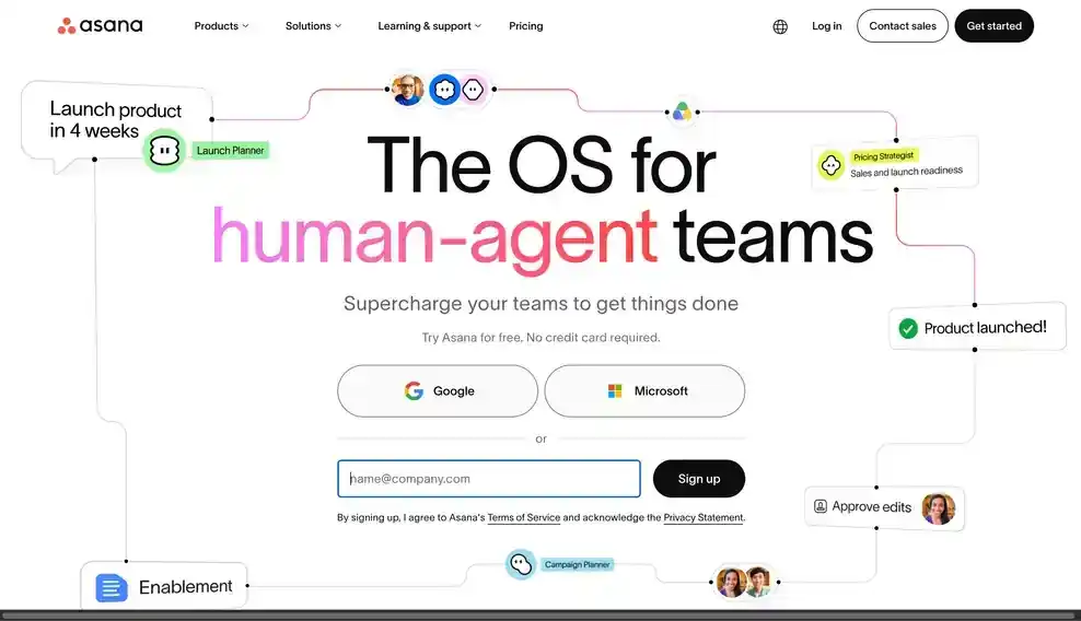 Asana workload view with time tracking as a secondary feature